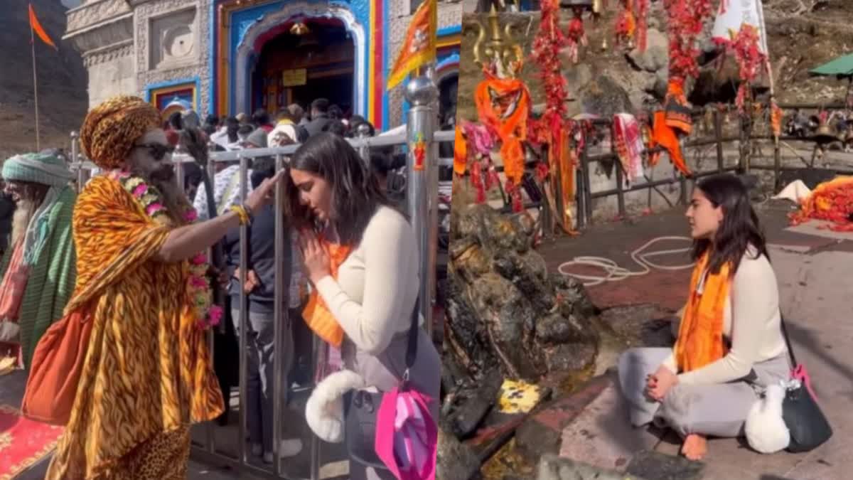 Sara Ali Khan shared video from Kedarnath visit