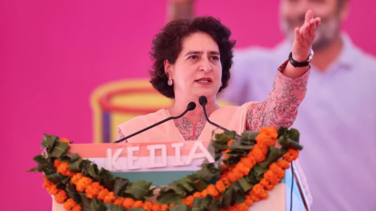 Priyanka Gandhi In Chhattisgarh