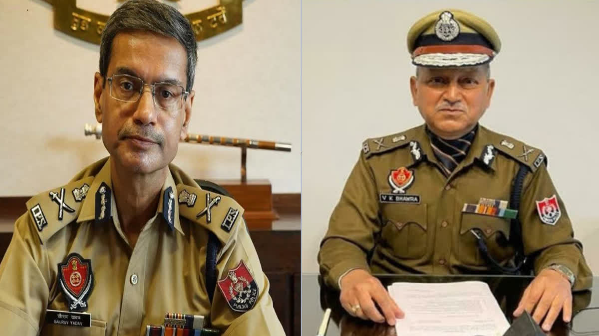 Dispute broke out between current DGP Gorav Yadal and former DGP VK Bhanwar for the post of DGP of Police in Punjab.