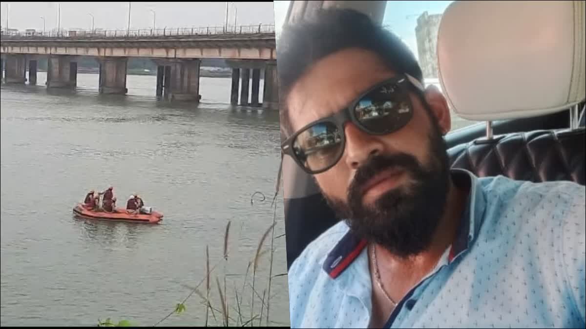 Etv Bharata-man-from-chikkamagaluru-committed-suicide-by-jumping-into-netravati-river