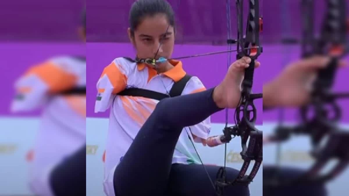 Armless archer Sheetal Devi, winner of 3 medals in Asian Para Games ...
