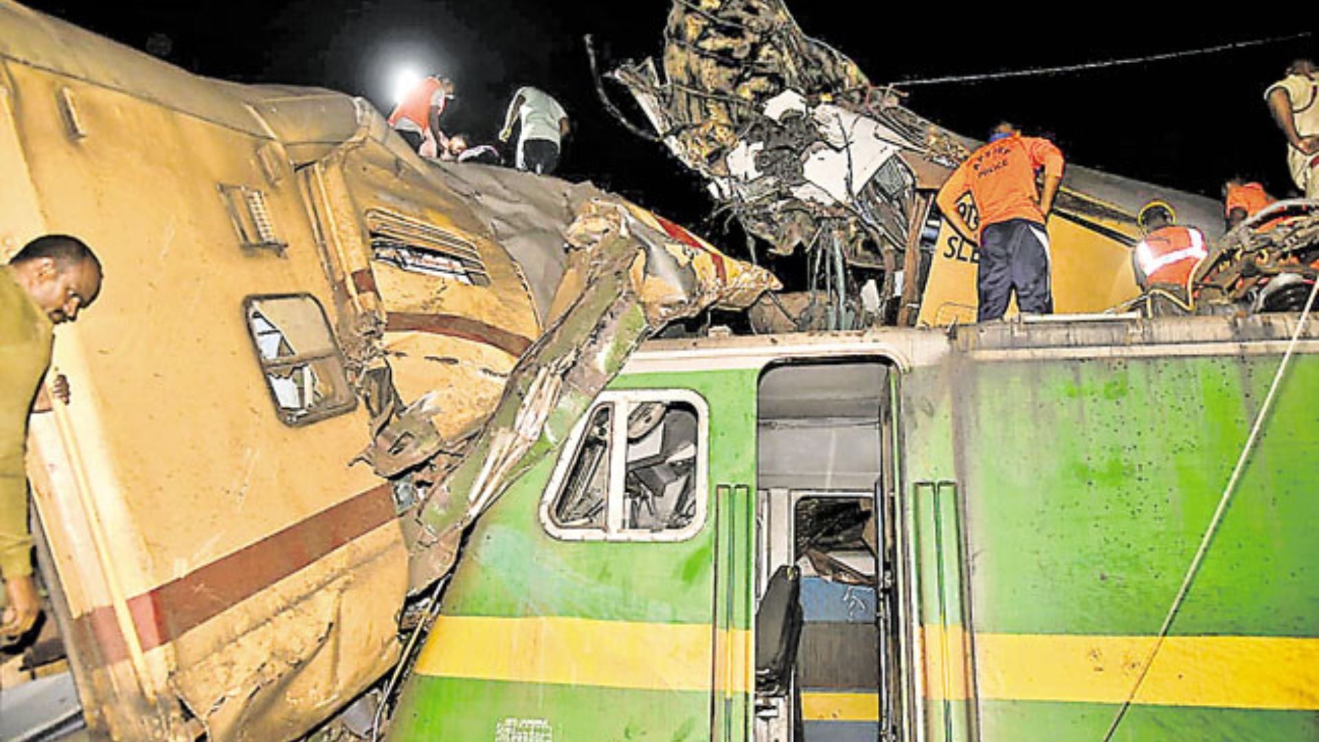Death toll rises in train accident in Andhra Pradesh's Vizianagaram district; probe on