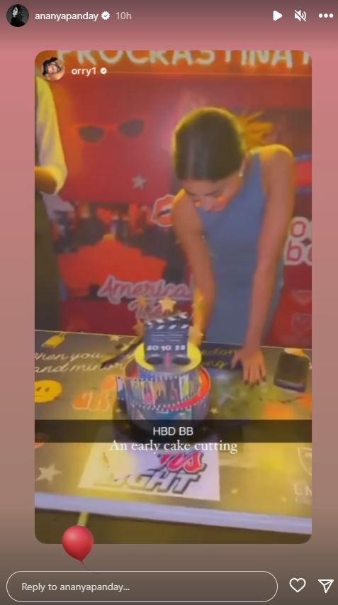 Ananya Panday Bday celebration