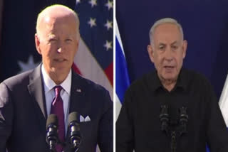 US President Biden, Israeli PM Netanyahu discuss developments in Gaza