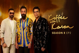 Koffee With Karan 8 episode 2 promo: From Dharmendra’s RRKPK kiss to Gadar 2 'organic' collection, Deol brothers are all set to spill the beans on Karan Johar's show