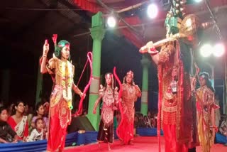 Bhaona performed through assamese language in sarupathar