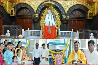 Donation to Shirdi Saibaba Temple