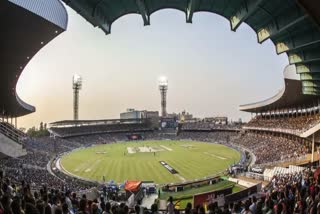 Elaborate arrangements in Eden Gardens for India vs South Africa match on Nov 5