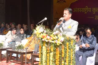 Kuldeep Singh Pathania in Kullu Dussehra closing ceremony