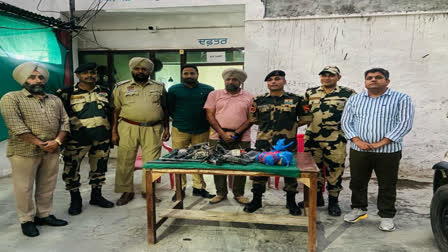 Amritsar BSF, Heroin worth Rs 35 crore seized on Pak border in amritsar Punjab