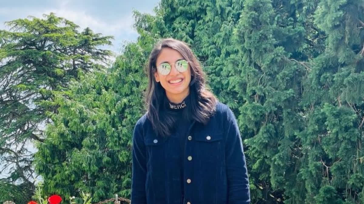 Cricketer Smriti Mandhana loves to spend time in the mountains