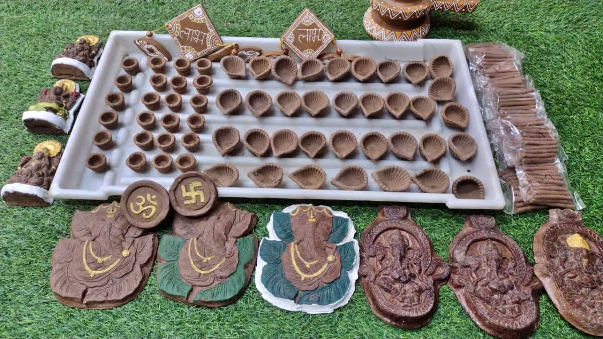 Cow Dung Diyas