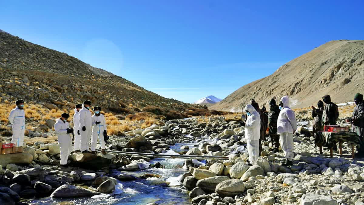 Troop disengagement began at Demchok and Depsang Plains on October 2, following an agreement between India and China to resolve border tensions.