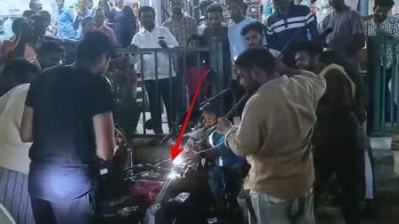 Snake Stuck in a Bike In Suryapet District