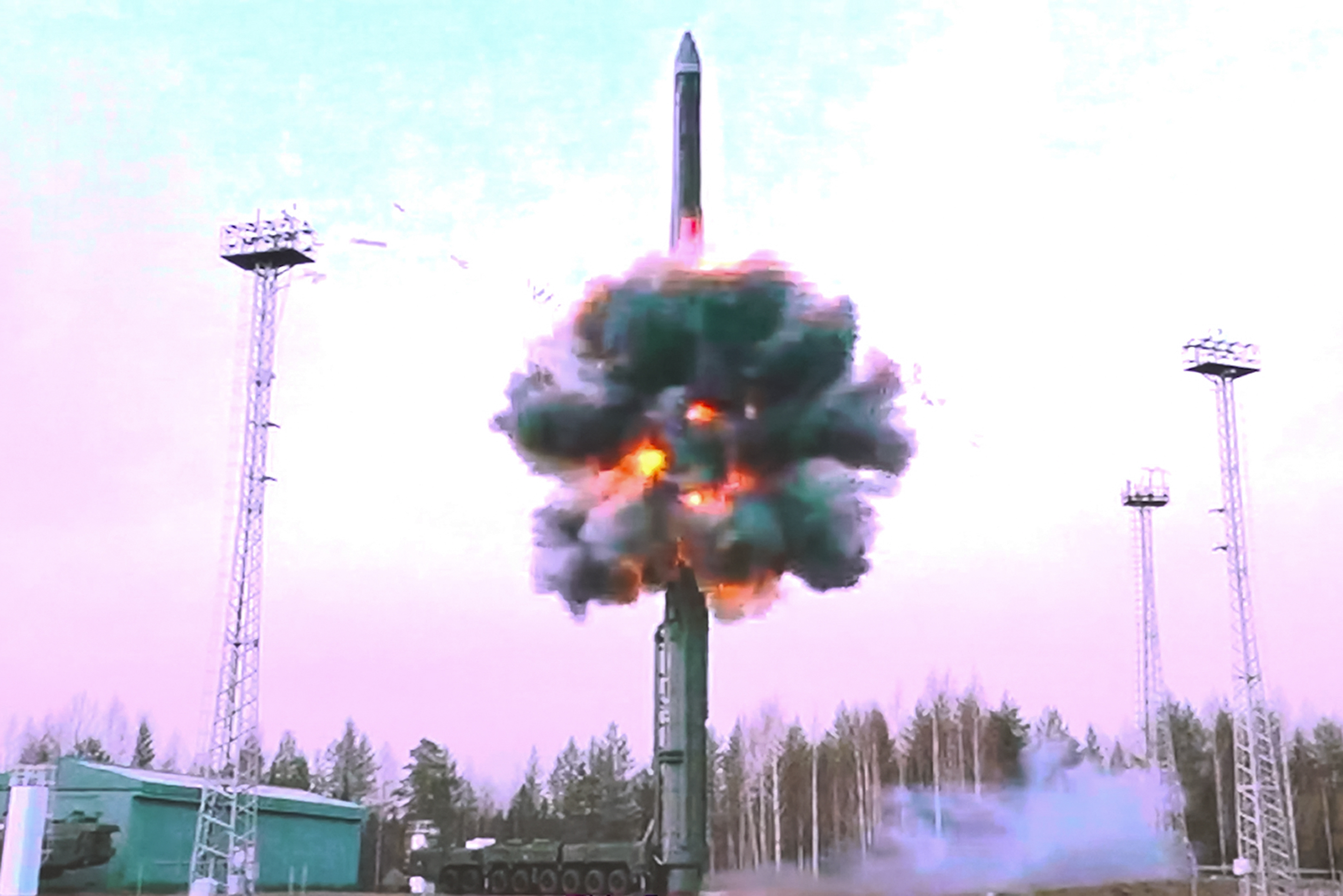 Russia Nuclear Missiles Drill