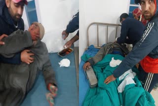 Injured workers of NC MLA Nazir Gurezi receive treatment after leader's rally attacked in Gurez