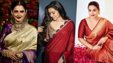 Beautiful Diwali Saree Ideas Inspired by Bollywood Actresses