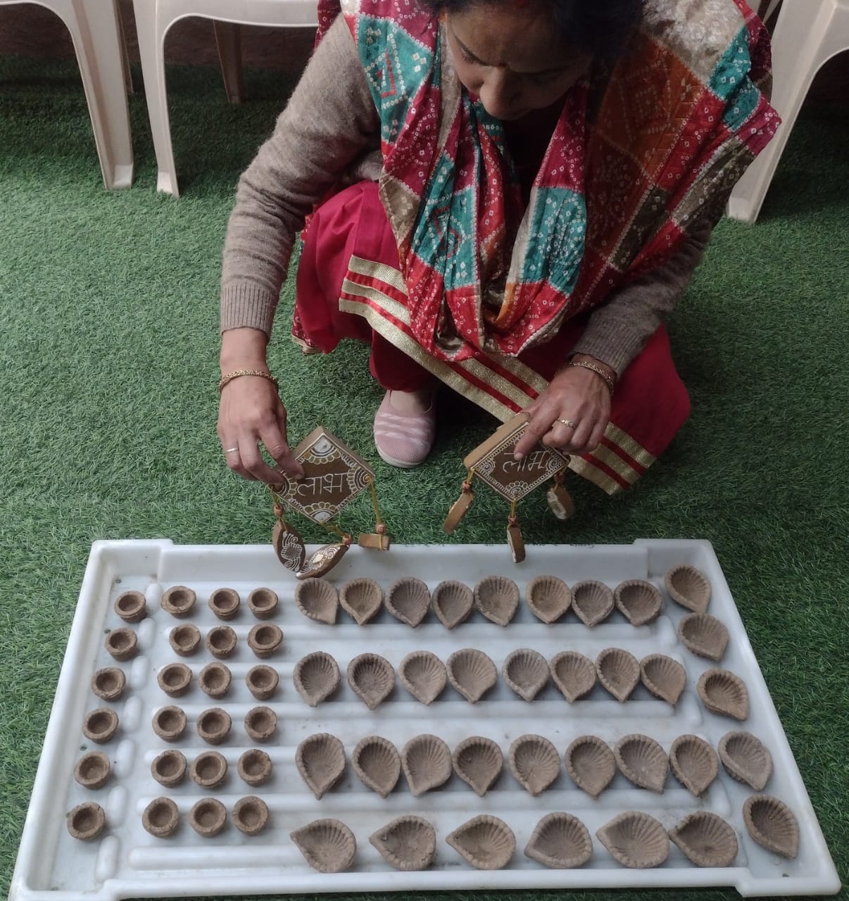 Cow Dung Diyas