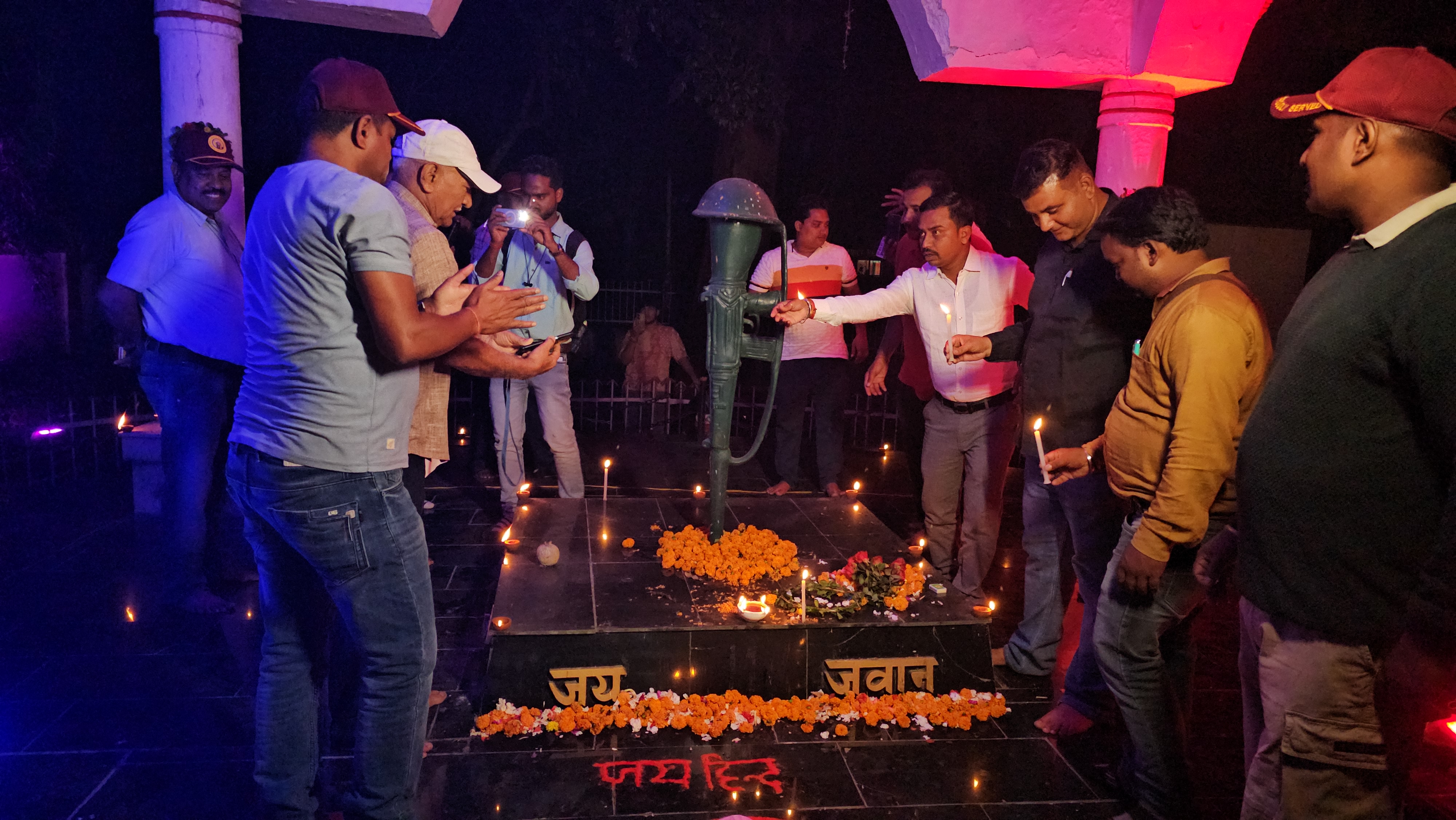 Ek Diya Shaheedon Ke Naam program in Hazaribag on Diwali 2024