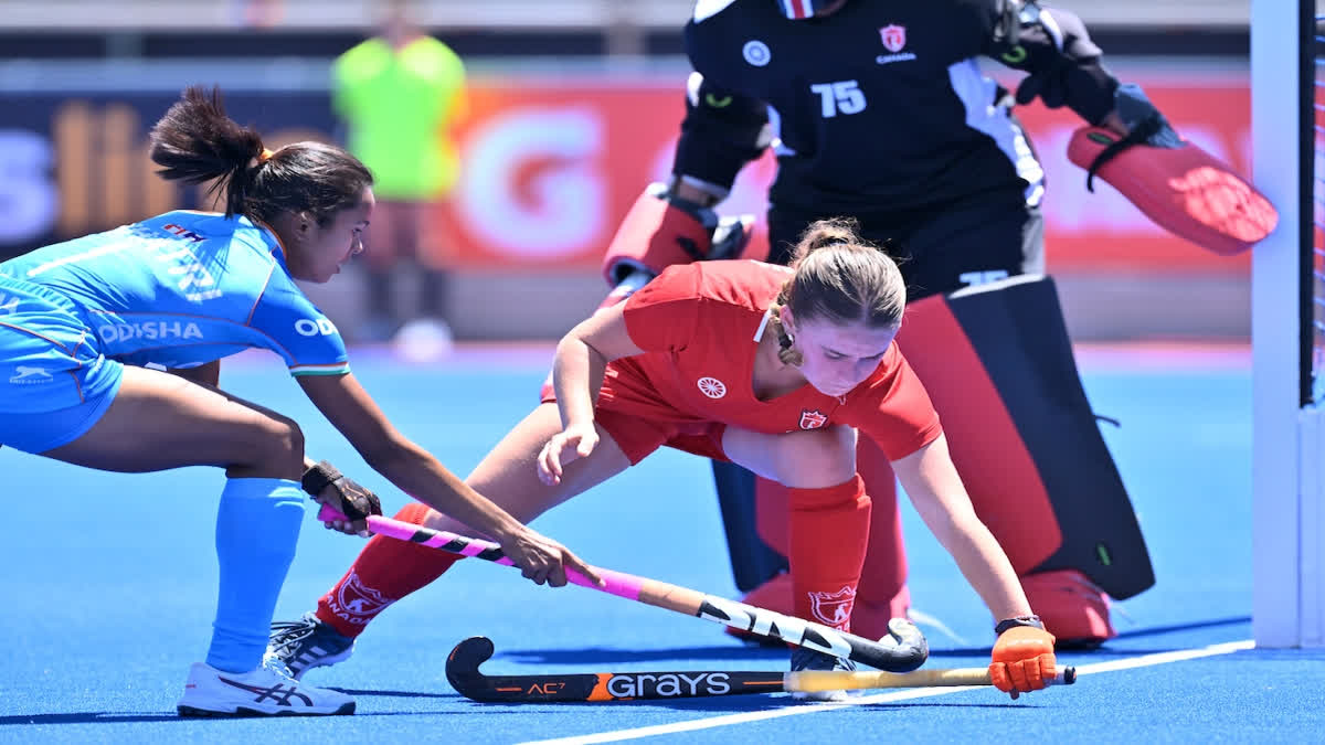 India vs Canada hockey, FIH Women's Junior World Cup 2023 result and scores