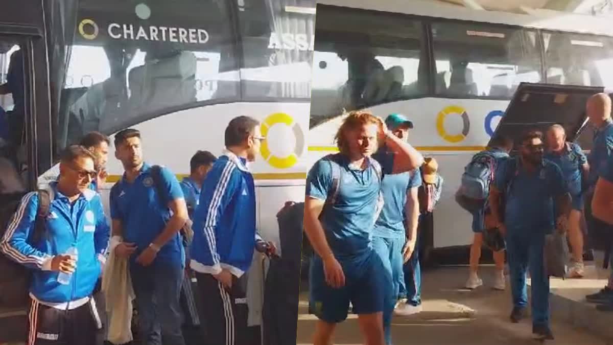 India-Australia Cricket Team Return from assam