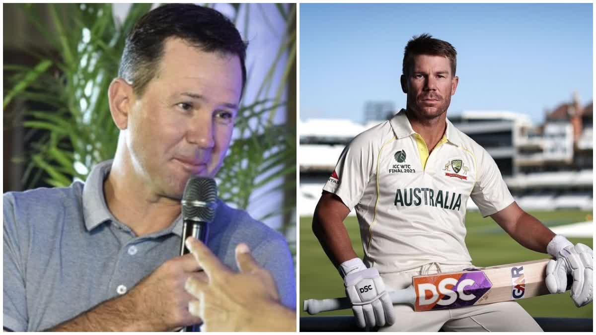 ricky ponting and david warner