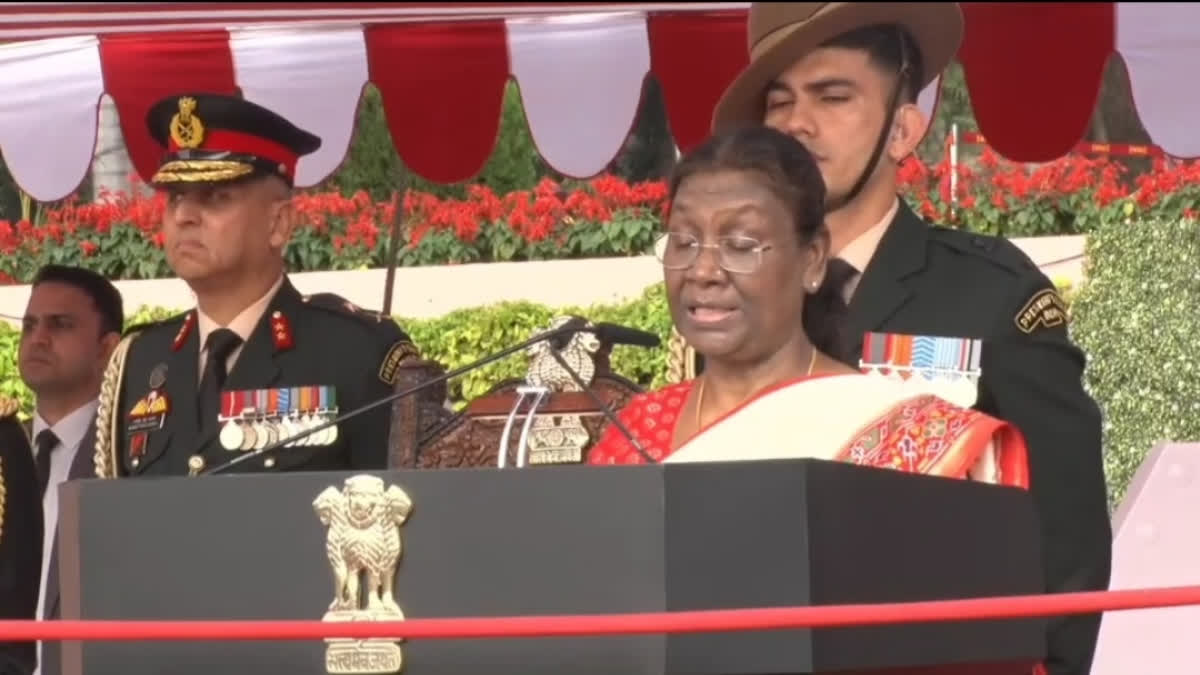 In a landmark occasion at the National Defence Academy (NDA), a significant stride was witnessed as women cadet marked their presence at the convocation for the first time