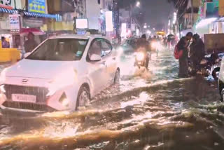 Rain Water stagnant in chennai