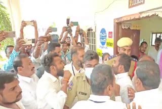 Clashes in Telangana Polling Stations