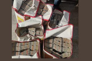 Holalkere police have seized Rs 8 crore cash