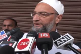 Asaduddin Owaisi cast his vote