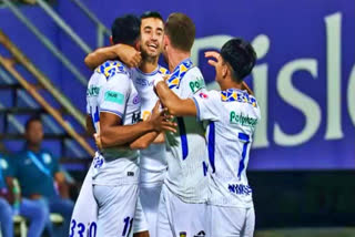 Jordan Murray scored two goals as Chennaiyin FC played out a thrilling 3-3 draw against Kerala Blasters FC in the 2023-24 Indian Super League (ISL) match at the Jawaharlal Nehru International Stadium on Wednesday.