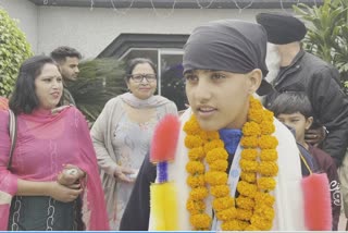 Khushpreet Kaur wins gold medal in kick boxing world championship competition