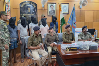 Pakur Police arrested five cyber criminals