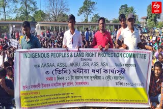 adivasi organisation protest