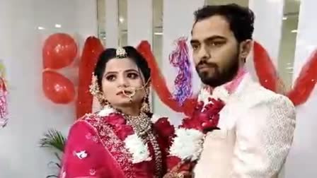 Bride and groom got married in hospital