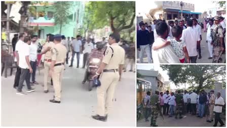 Clashes in Telangana Polling Stations 2023