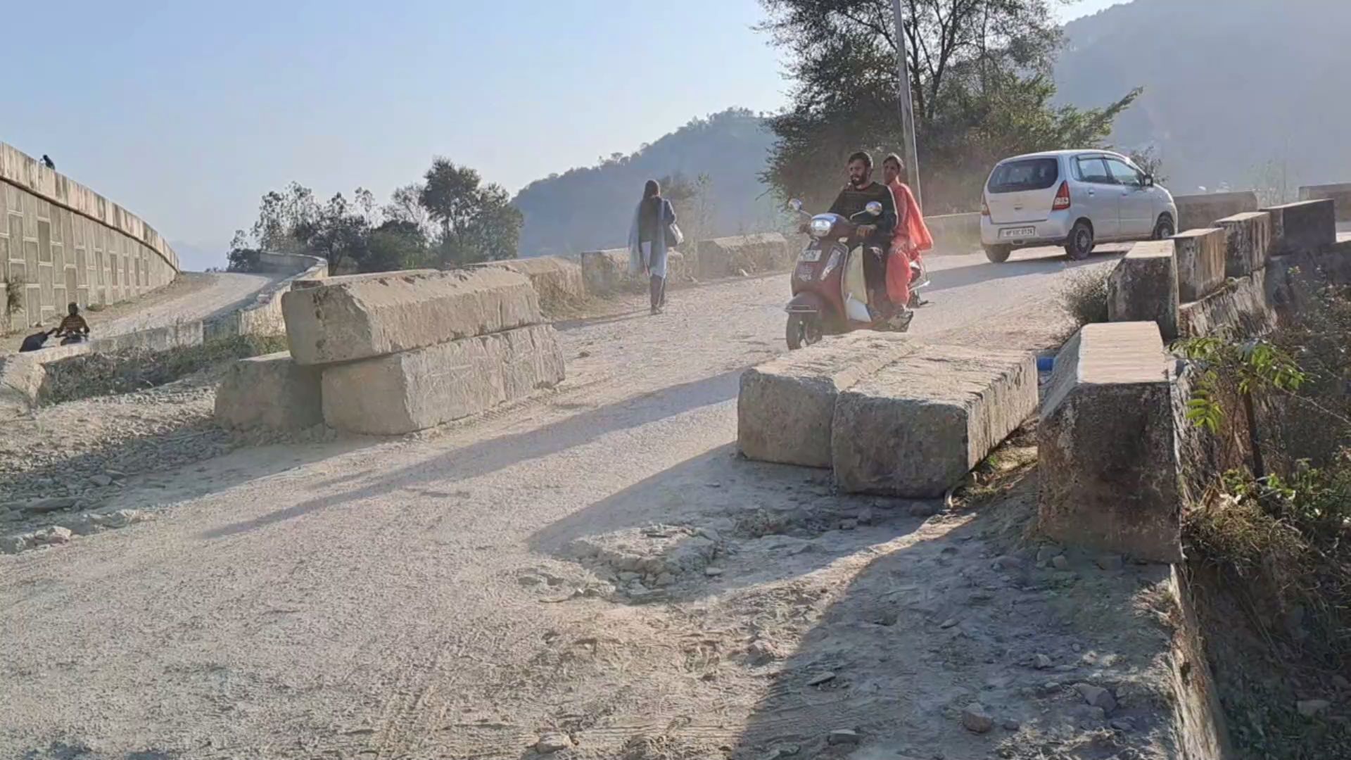 Gutkar Behna Bridge Damaged in Mandi