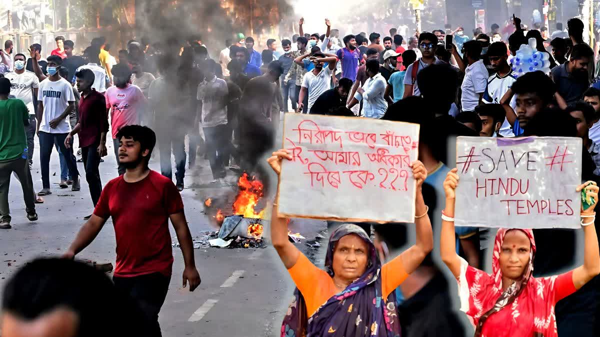 Hindu temples vandalised in Bangladesh