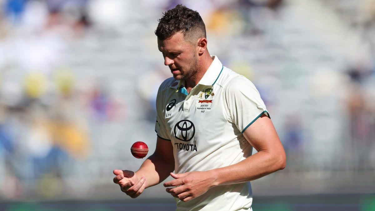 Australia pacer Josh Hazlewood has been ruled out of the second Test against India — a day-night match at the iconic Adelaide Oval, starting on Friday, December 6, 2024.