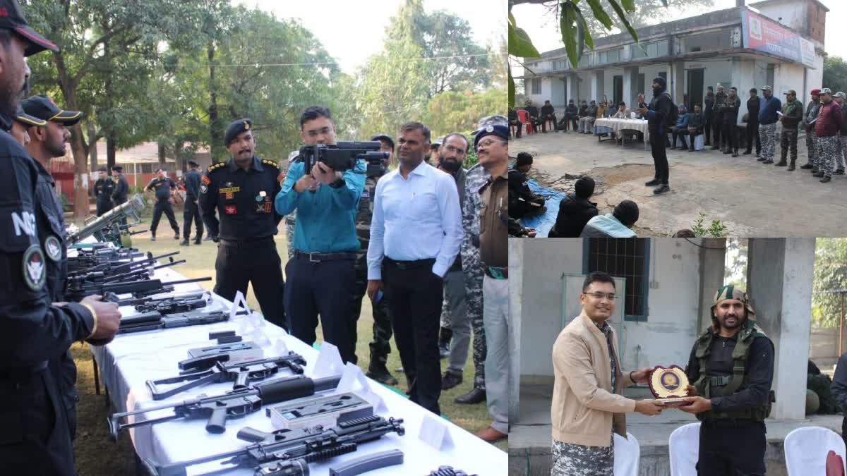 NSG commandos were given training against Naxalites in Ranchi