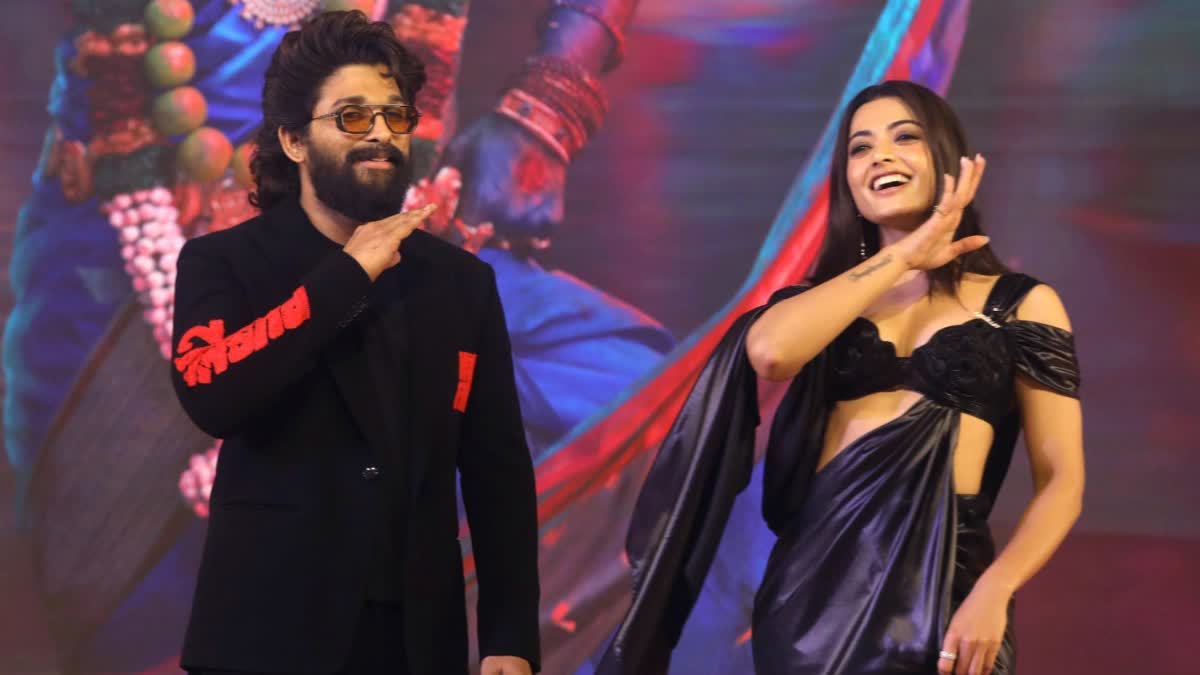 Allu Arjun  Pushpa 2's Mumbai event