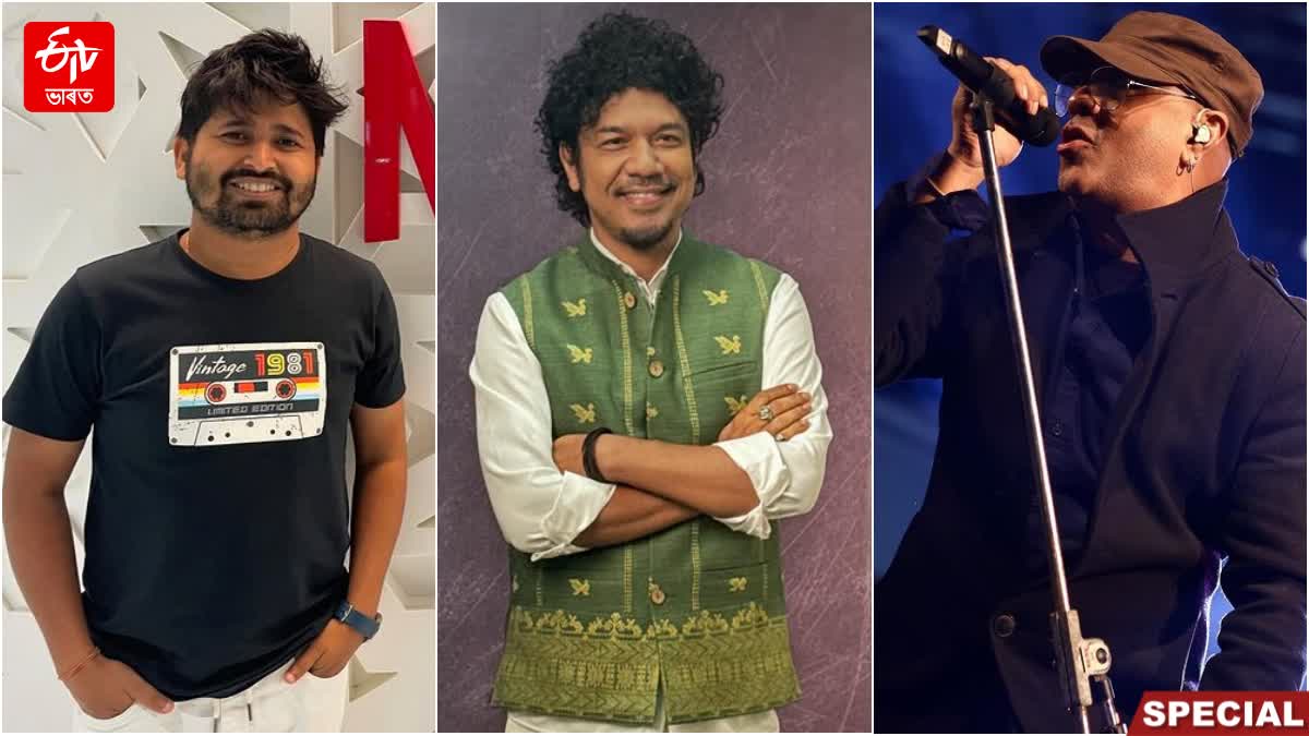 Singers from Assam that are well established in Bollywood