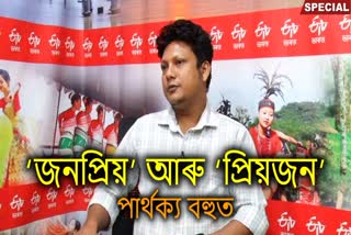 etv bharat exclusive interview with scriptwriter actor director bidyut kumar nath