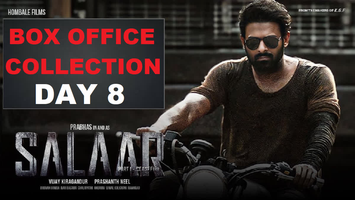 Salaar Part 1 Ceasefire Box office collection day 8: