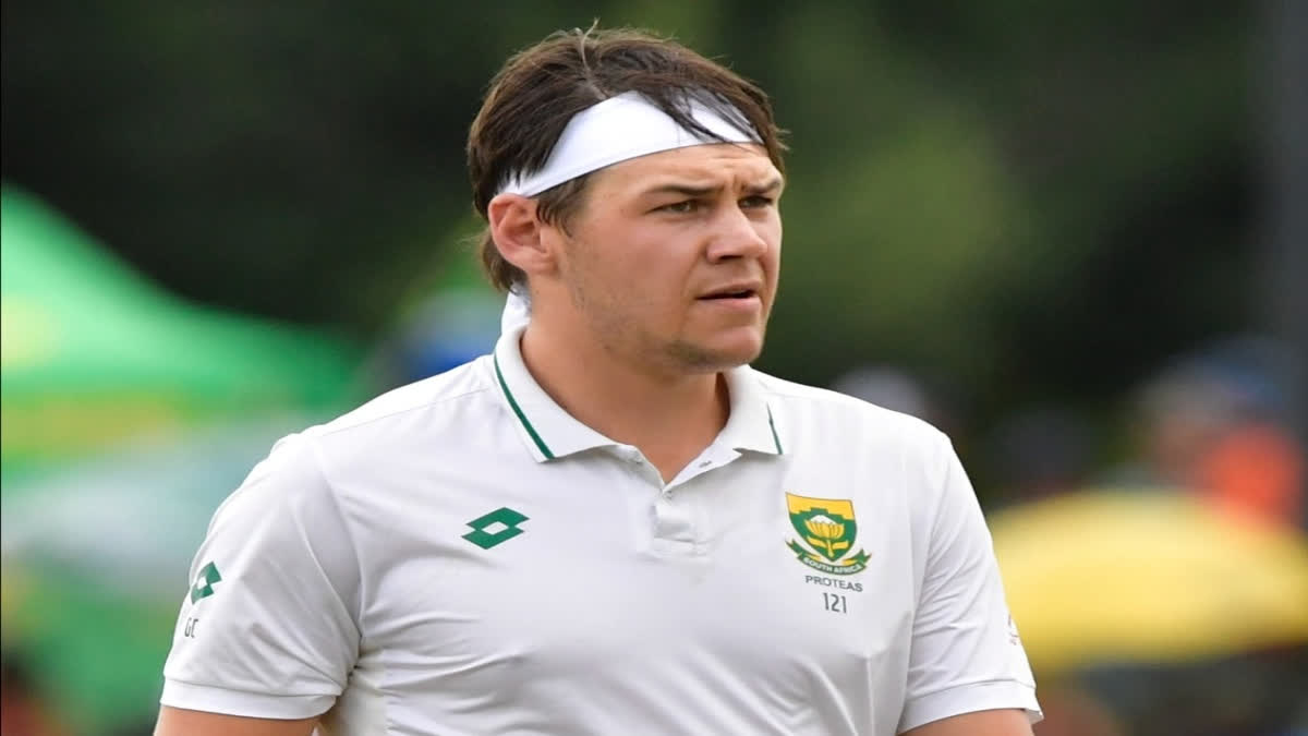 South African pacer Gerald Coetzee will miss the second Test of the series due to a injury caused by pelvic inflammation in the first Test played at Supersport park in Centurion.