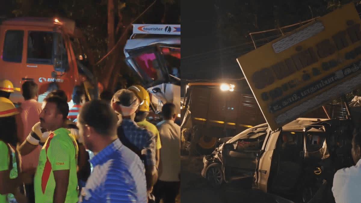 Tamil Nadu: 5 killed, 19 injured as truck rams into roadside tea shop, car, vans