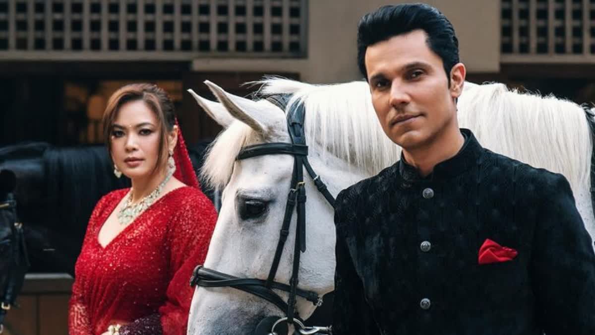 Randeep Hooda And Lin Laishram