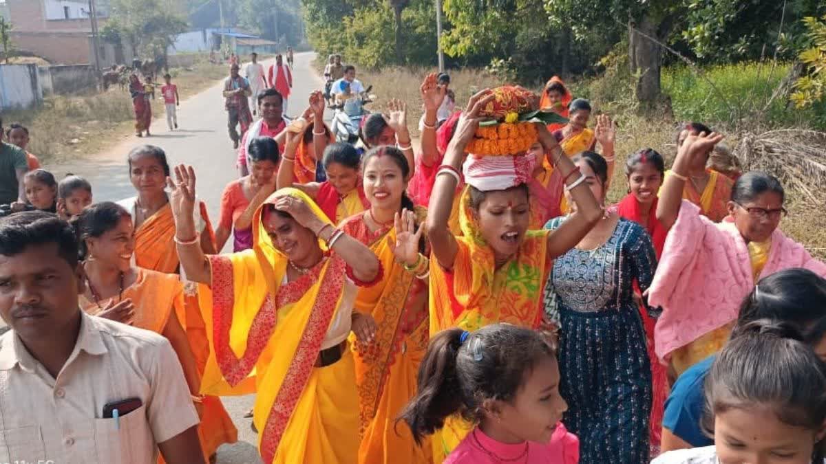 Ayodhya Ram Temple Akshat Kalash reached Balrampur