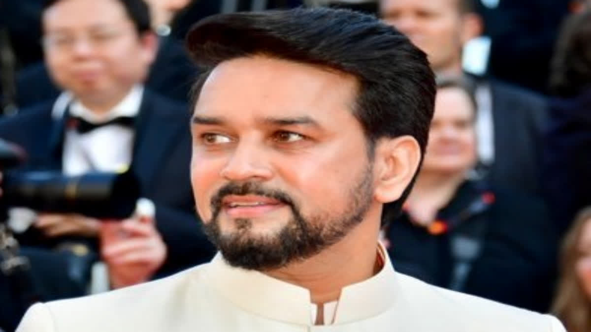 Union Minister Anurag Thakur (Source: Anurag Thakur Twitter)